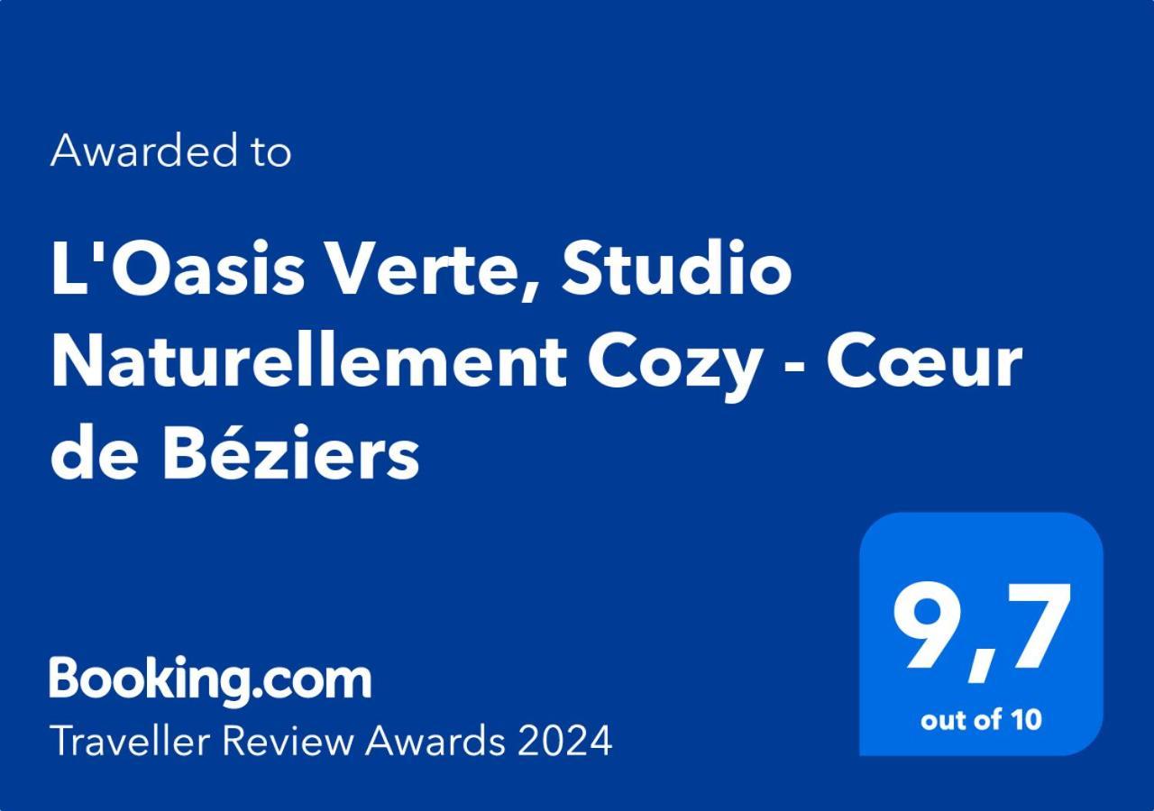 L'Oasis Verte, Studio Naturellement Cozy - Coeur De בזייה מראה חיצוני תמונה